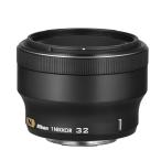 Nikon одиночный подпалина пункт линзы 1 NIKKOR 32mm f/1.2 черный Nikon CX формат специальный 