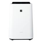 シャープ 加湿 空気清浄機 KC-R50-W プラズマクラスター 7000 空気清浄 23畳 ホワイト タンク容量 約2.5L/加湿量500