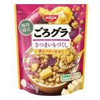 【在庫処分】 賞味期限：2026年10月 日清 ごろグラ さつまいもづくし 薫るバター仕立て (280g) ごろっとグラノーラ