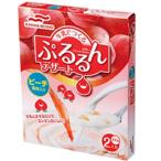 【在庫処分】 賞味期限:2027年2月1日 マルハ 牛乳でつくる ぷるるんデザート ピーチ 果肉入り (100g) デザートの素