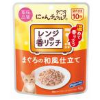 【在庫処分】 はごろも にゃんチュラル 香リッチ まぐろの和風仕立て (40g) キャットフード ウェット