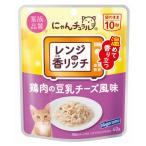 ショッピングわけアリ 【在庫処分】 はごろも にゃんチュラル 香リッチ 鶏肉の豆乳チーズ風味 (40g) キャットフード ウェット