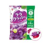 マンナンライフ 蒟蒻畑 ララクラッシュ ぶどう味 (24g×8個入) ゼリー 特定保健用食品