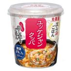 丸美屋 スープdeごはん ユッケジャンクッパ 押し麦ごはん付き 1人前 (69.8g) インスタント食品