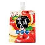 たらみ おいしい蒟蒻ゼリー りんご味 (150g) パウチ こんにゃくゼリー