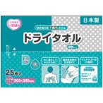 エルモア いちばん ドライタオル 厚手タイプ (25枚入) 拭き取り用 不織布タオル