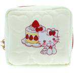  Hello Kitty стеганое полотно сумка клубника торт с фруктовой начинкой Heart type очарование есть макияж симпатичный Sunstar канцелярские принадлежности [01] ( всего 1100 иен и больше . покупка возможно )