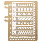  Dell foniksroru балка n шаблон календарь B Gold [01] ( всего 1100 иен и больше . покупка возможно )