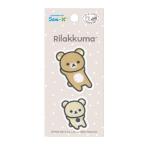 サンエックス ワッペン ニューベーシック リラックマ コリラックマ 2柄組 通園グッズ 目印 パイオニア [01] 〔合計1100円以上で購入可〕