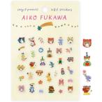  наклейки на ногти Aiko Fukawameruhen животное животное искусство декоративный элемент коготь мелкие вещи популярный иллюстратор симпатичный таблица на данный момент фирма [01] ( всего 1100 иен и больше . покупка возможно )