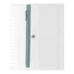 roru балка n с карманом память хранение покрытие L голубой серый кольцо застежка-молния мелкие вещи место хранения сделано в Японии Dell foniks[01] ( всего 1100 иен и больше . покупка возможно )