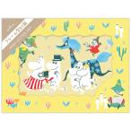 Moomin Mini письмо комплект Let's have a Happy Journey животное .. ... желтый бумага для писем конверт письмо симпатичный [01] ( всего 1100 иен и больше . покупка возможно )