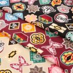 【オックス】鬼滅の刃 日輪刀鍔柄 キャラクター 生地 布 幅約110cm 50cmカット [02] 〔合計1100円以上で購入可〕