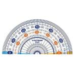 クツワ STAD 算数分度器 HP09A [01] 〔合計1100円以上で購入可〕