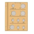 te-ji-. мир монета альбом запасной картон памятная монета для [02] ( всего 1100 иен и больше . покупка возможно )