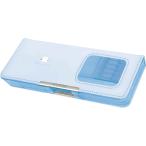 両面開きペンケース TOUGHTY タフティ シマエナガ 窓 軽量 強度UP コンパクト 入学準備 かわいい カミオジャパン [01] 〔合計1100円以上で購入可〕