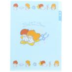  retro Little Twin Stars прозрачный файл A5 3 карман регулировка место хранения Sanrio герой z симпатичный Sunstar канцелярские принадлежности [01] ( всего 1100 иен и больше . покупка возможно )