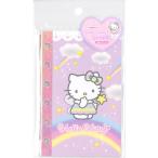 ハローキティ シール帳 フェアリー 文庫本サイズ 6穴 24ページ 貼ってはがせる 台紙 リフィル 推し活 かわいい NIC [01] 〔合計1100円以上で購入可〕