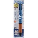 ショッピングキティ ハローキティ Dr.GRIP 4+1 ドクターグリップ WOOD 木製 ギフトペン 0.5mm 4色油性ボールペン シャープ かわいい 日本製 [01] 〔合計1100円以上で購入可〕