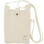 miffy ミッフィー フェイスシリーズ ショルダーポーチ アイボリー スマホ 小物入れ ブルーナ かわいい ビーエスエス [02] 〔合計1100円以上で購入可〕