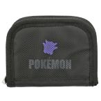  Pocket Monster складывающийся пополам бумажник черный genga- кошелек кошелек для мелочи . карта карман входить . подарок симпатичный [01] ( всего 1100 иен и больше . покупка возможно )