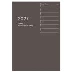  большой go-2027 год блокнот * dia Lee 1 месяц начало a отметка Note модель A5 1 неделя + ширина . Brown A5 1 неделя + ширина . Brown [02] ( всего 1100 иен и больше . покупка возможно )