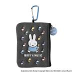  Miffy MIFFY &amp; MUSIC чехол для пропуска B рисунок тренировочный ткань чехол для проездного билета музыка bruna retro pop симпатичный BSS [01] ( всего 1100 иен и больше . покупка возможно )