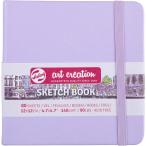 ta- Len s искусство klie-shon скетчбук 12×12cm пастель violet [01] ( всего 1100 иен и больше . покупка возможно )