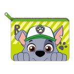 pau* Patrol салфетка сумка Rocky застежка-молния карман есть мелочь кейс бардачок ребенок TV аниме [01] ( всего 1100 иен и больше . покупка возможно )