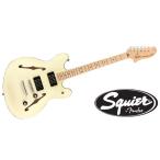 SQUIER（スクワイヤ） セミアコ Affinity Series Starcaster Olympic White