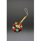 無病健康ストラップアメジスト赤メノ...