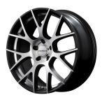 MTW TW027 アルミホイール 4本セット 19x8.0 +33 114.3 5H(セミグロスブラック/ディスク+アンダーカットDC) / 19インチ TESLA用サイズ