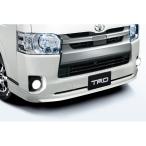 TRD フロントスポイラー ハイエース 200系 塗装済 070 ホワイトパールクリスタルシャイン MS341-26001-A1