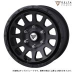 デルタフォース オーバル 17x8.0J 6H 139.7 +20 マットブラッ