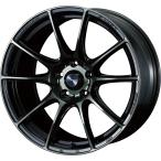 個人宅可 ウェッズスポーツ SA25R アルミホイール 1本 18X8.0J 5H 114.3 +45 ウォーズブラッククリア (WBC) / 18インチ WEDSSPORT SA25R