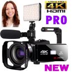 4K цифровая видео камера полный комплект новейший Pro высокое разрешение маленький размер легкий сенсорная панель жидкокристаллический установка прибор ночного видения камера для бизнеса широкоугольный macro линзы Mike фотосъемка с подсветкой 