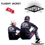 NEW 2021【QUAKYSENSE】FLASHY JACKET ジャケット　タッパー　長袖　ロングスリーブ BLACK 22FJK2020　Mサイズ