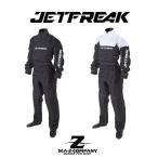 新品 SALE【JETFREAK】ジェットフリーク DRY FRONT ZIP FDS2201 ブラック・ホワイト M・L・XL
