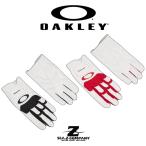  новый товар SALE[OAKLEY] Oacley Oakley Golf Glove 18.0 FOS901697 белый * красный 21*22*23*24*25*26 Golf для перчатка 
