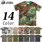 1点ならメール便送料無料 迷彩 カモフラージュ 半袖Tシャツ 丸首Tシャツ JT048YN SEABEESシービーズ オリジナル復刻 クルーネック ショートスリーブ