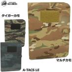1点ならメール便可 ノートブック A5 バインダーカバー付きマルチカモ タイガーカモ A-TACS LE ファイル ケース 迷彩柄 カモ柄 文房具 手帳 ペンホルダー付き