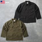 ショッピングビーズ 米軍タイプ ジャングルファティーグジャケット 4th モデル 長袖 JJ197YNSEABEESシービーズ オリジナル復刻 メンズ ワークジャケットシャツ ベトナムジャケット