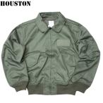 HOUSTON ヒューストン #5CW36P-NM CWU-36/P ノーメックス フライトジャケット CWU36P 男性メンズ セージカーキ ブルゾン アメリカ軍 ジャンパー