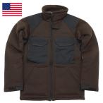 米軍 ライナージャケット デッドストック JJ023NN ブラウン <br>フリース fleece アメリカ軍 GI US アウターミリタリー 防寒 Mil