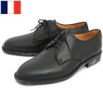 フランス軍 レザー サービスシューズ ブラック BALLY製 サイズ37〜41 デッドストック FB063NN バリー 実物ミリタリー パレード