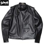 ノベルティープレゼント Schott ショット #7822950009(7670) 603UST スタンド ワンスター ライダースジャケット メンズ 男性 黒 ブラック 牛革 本革 革ジャン