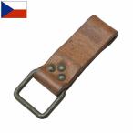 1 пункт если почтовая доставка возможно Чехия армия кожа брелок для ключа Brown USED EE240NN кольцо для ключей ремень петля крюк чай цвет натуральная кожа смешанные товары оригинал милитари армия предмет армия моно 