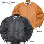 Retro grade レトログレード #7932250003(8521037) スクーカム レザー アワード ジャケット メンズ 男性 SKOOKUM スタジャン レザー  シープスキン 羊革 本革