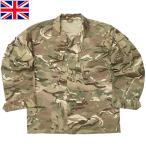 イギリス軍 バラックシャツ MTPカモ USED JS212UN 英軍 ARMY 陸軍 BARRACK SHIRT ライトウェイト 薄手 迷彩柄 カモフラージュ シャツジャケット