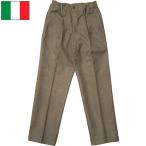 ショッピングイタリア イタリア軍 ユニフォーム ドレスパンツ ウール デッドストック PP444NNズボン トラウザーズ 男性 メンズ 実物ミリタリー 軍物 軍